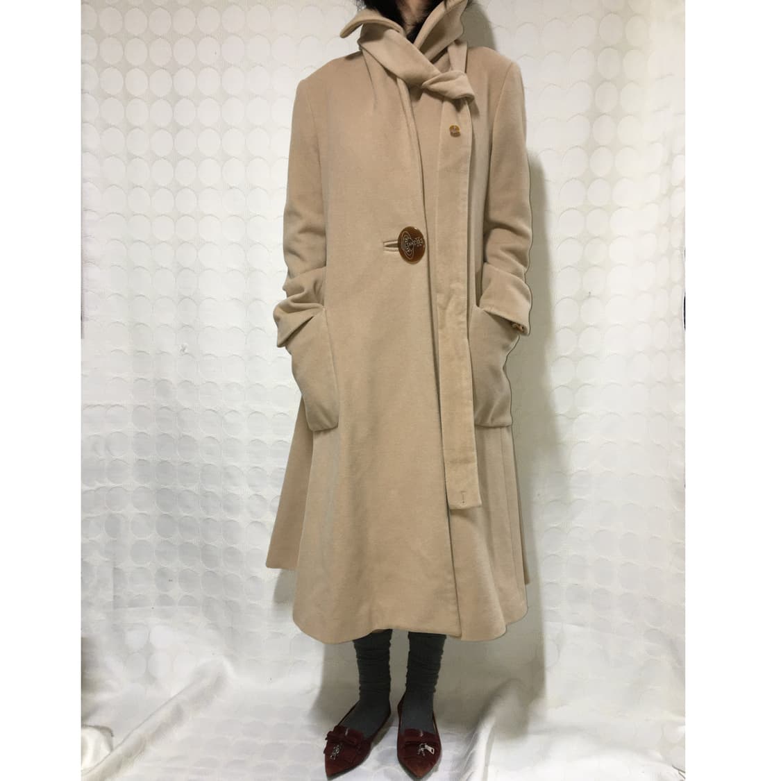 viviennewestwood 스카프가 달린 코트 상품이미지1