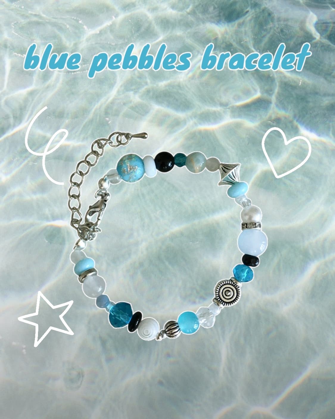 blue pebbles bracelet  상품이미지3