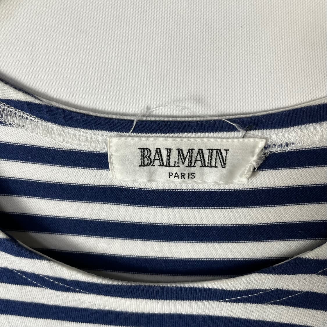 [BALMAIN] 발망 스트라이프 반팔티셔츠 상품이미지3
