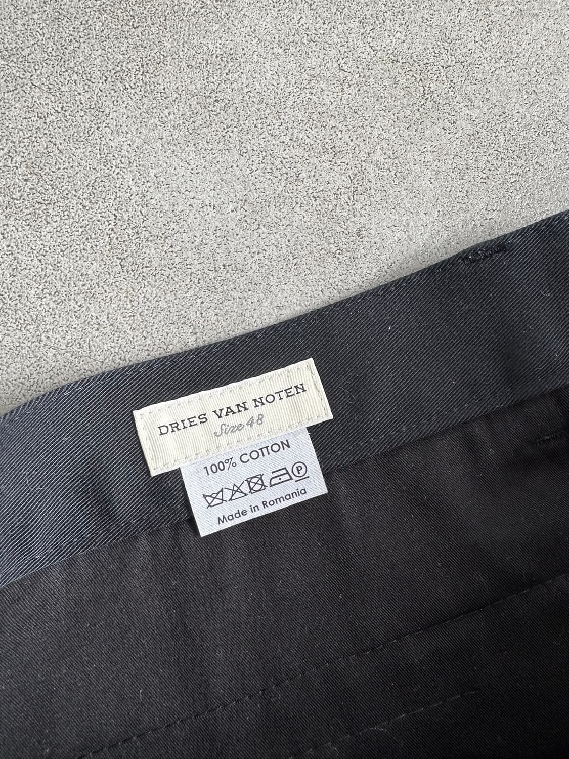 드리스 반 노튼 백지퍼 자수 플레어 팬츠 상품이미지6