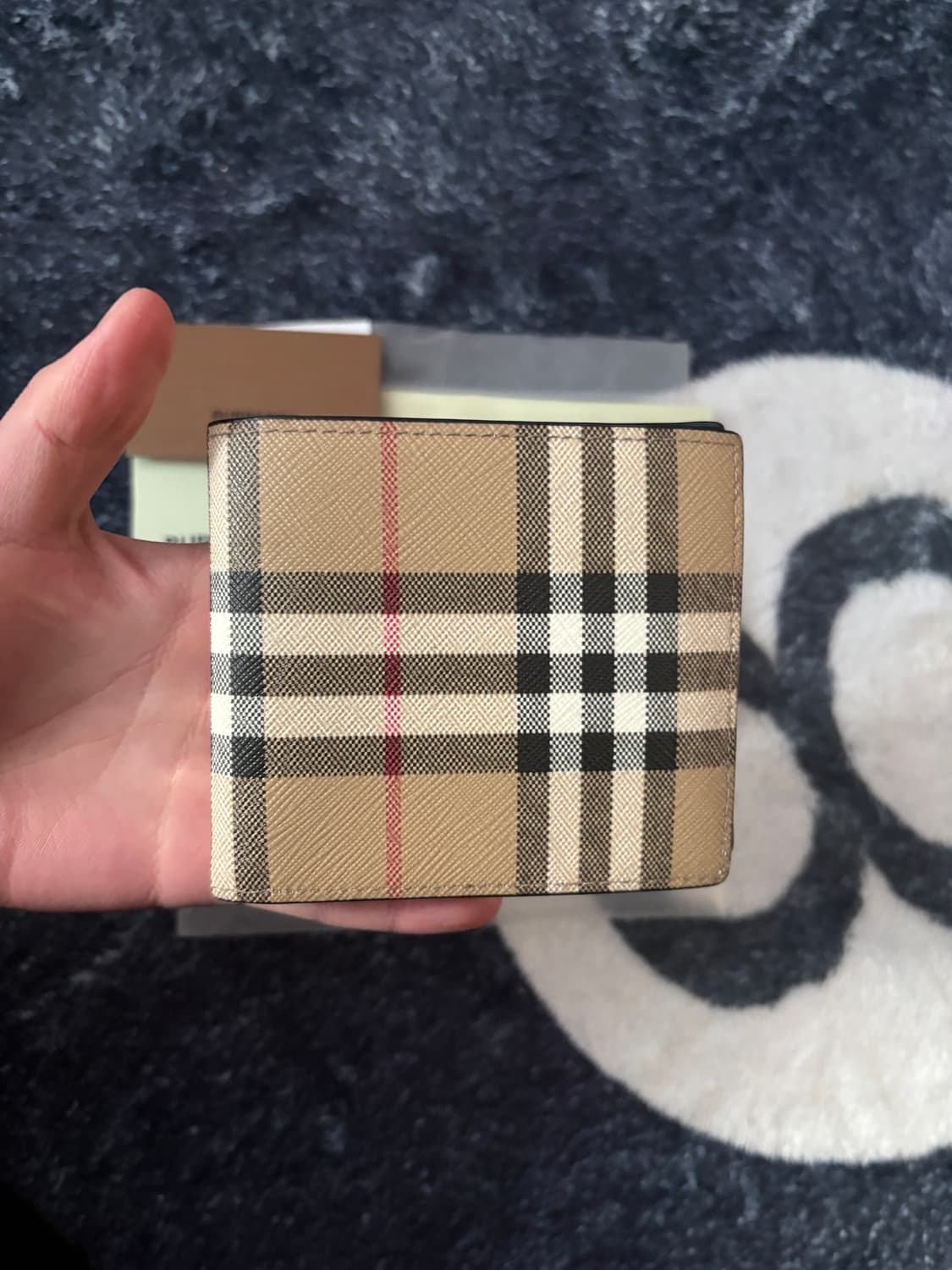 버버리 남성 반지갑 체크 먼저 연락하시는 분한테 네고 ! 상품이미지2