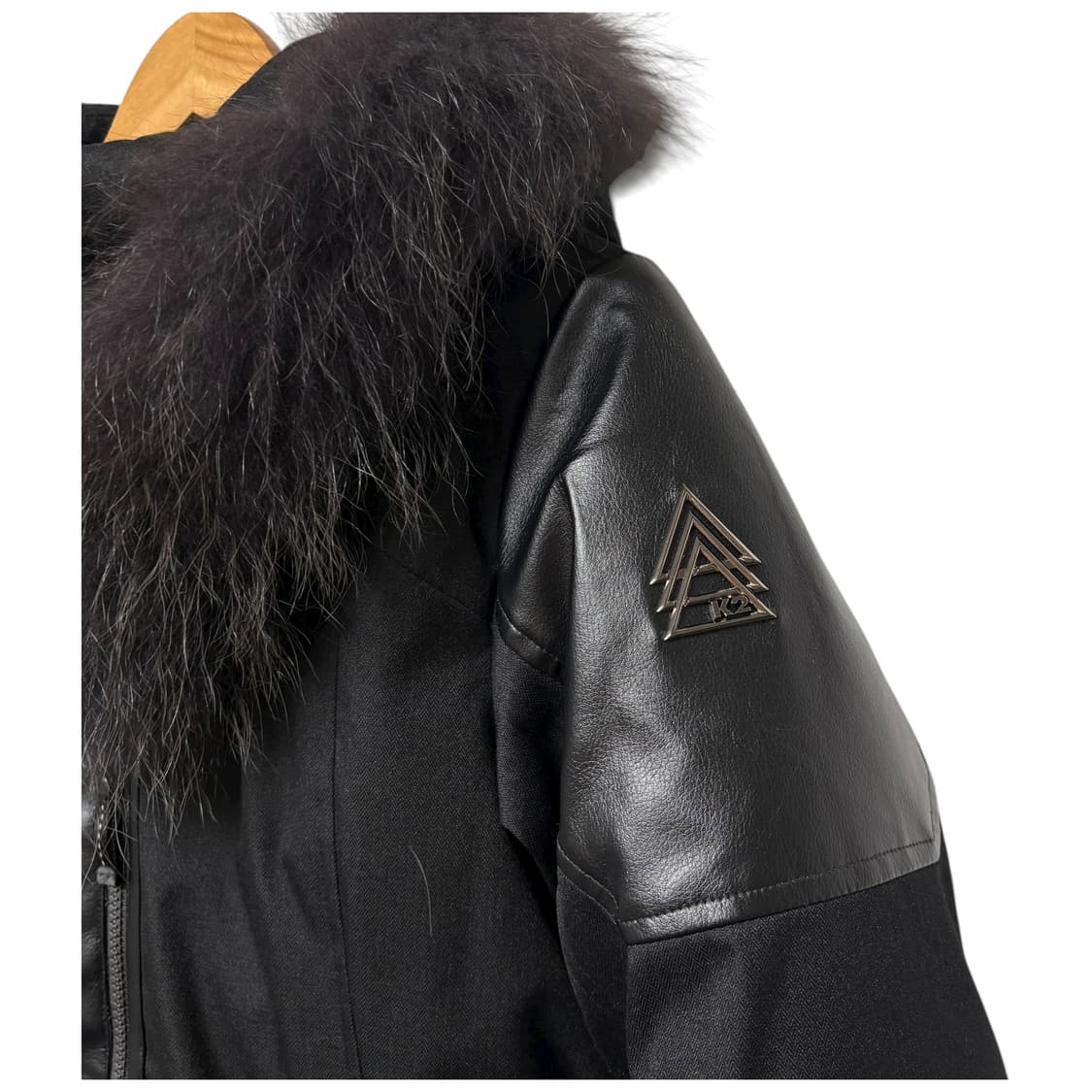 K2 구스다운 거위털 가죽배색 벨트패딩 상품이미지4