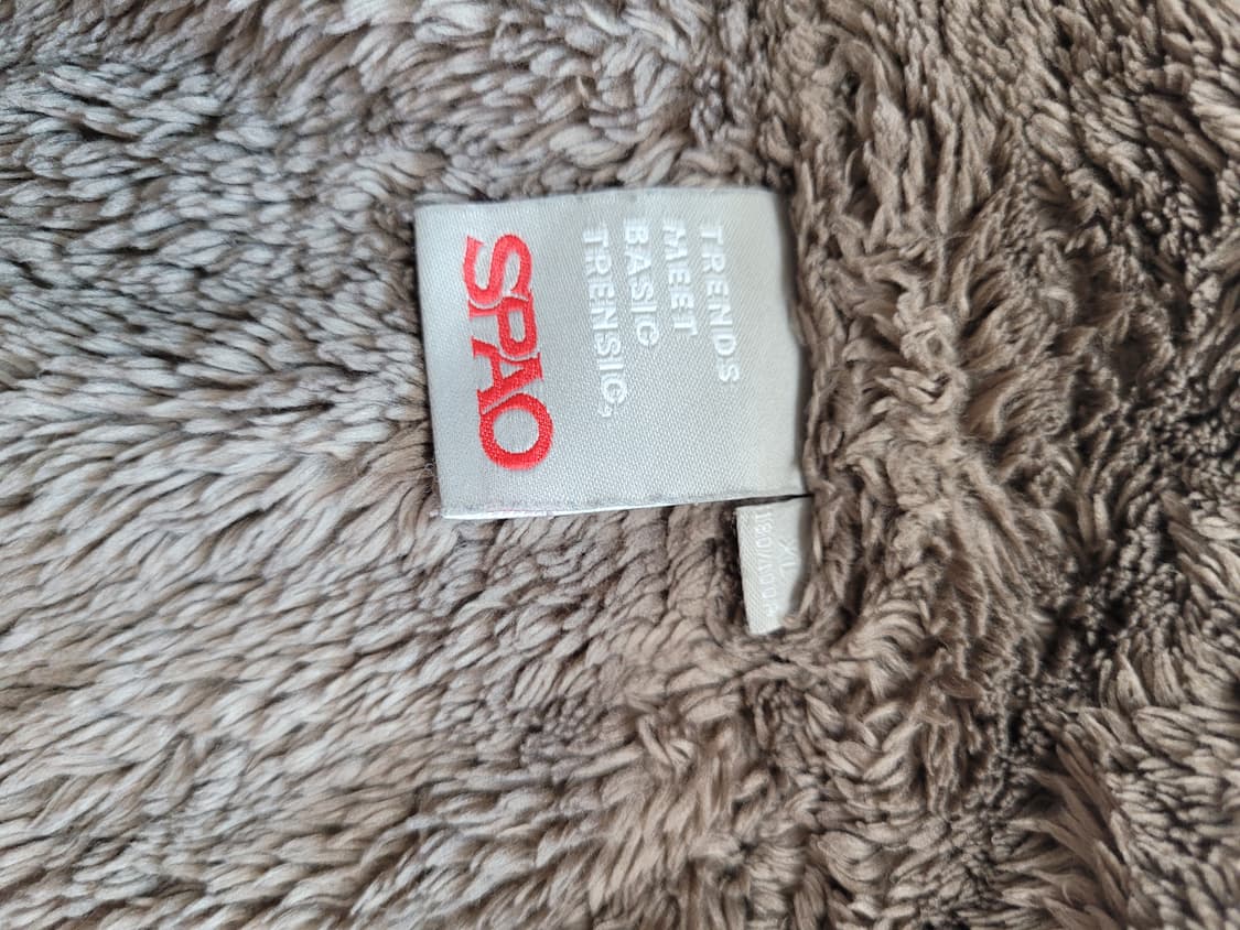 스파오 SPAO 남자 플리스 자켓 XL 브라운 상품이미지9