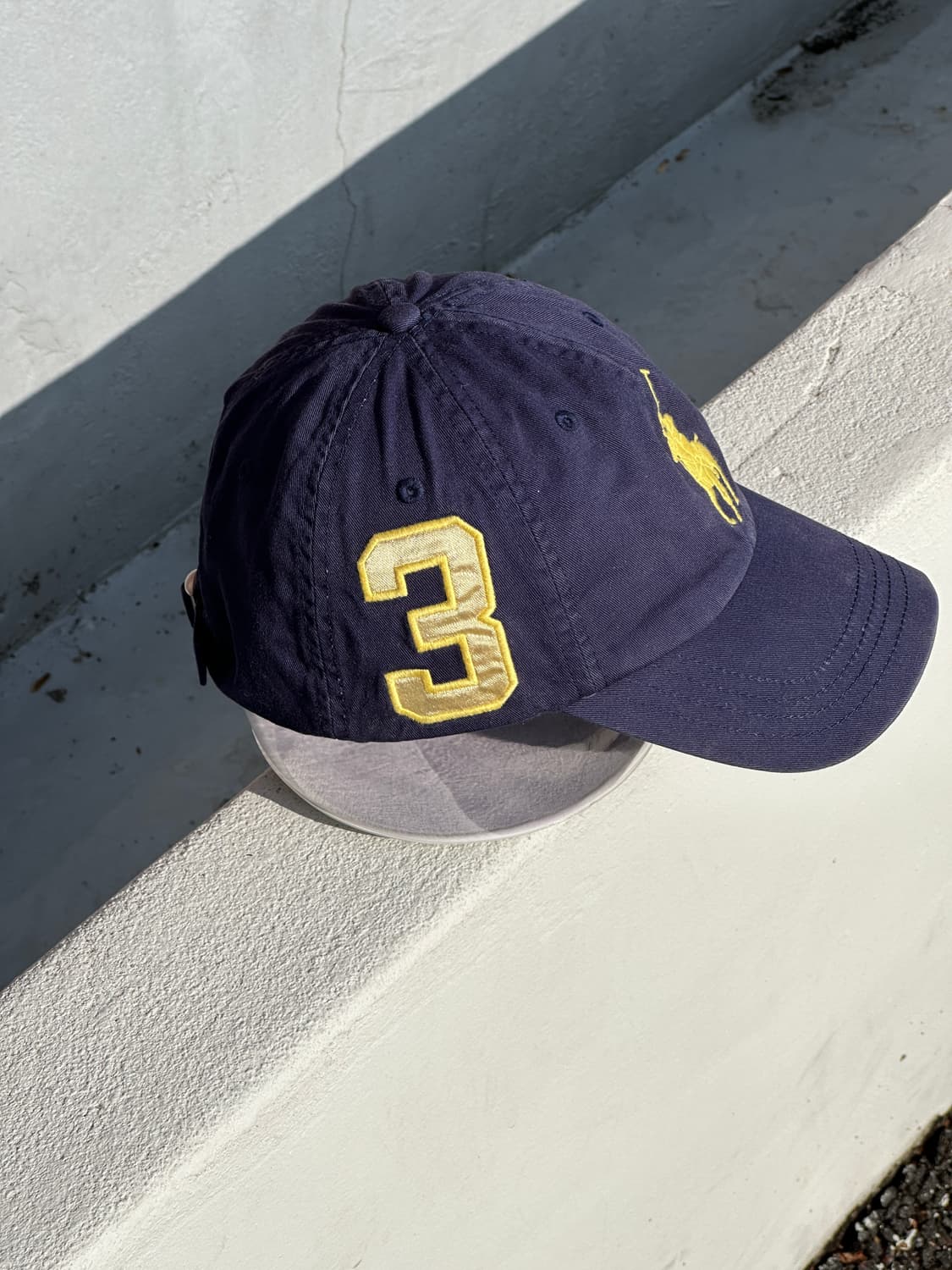 [S-M] 폴로 랄프로렌 빅포니 네이비 볼캡 모자 상품이미지3