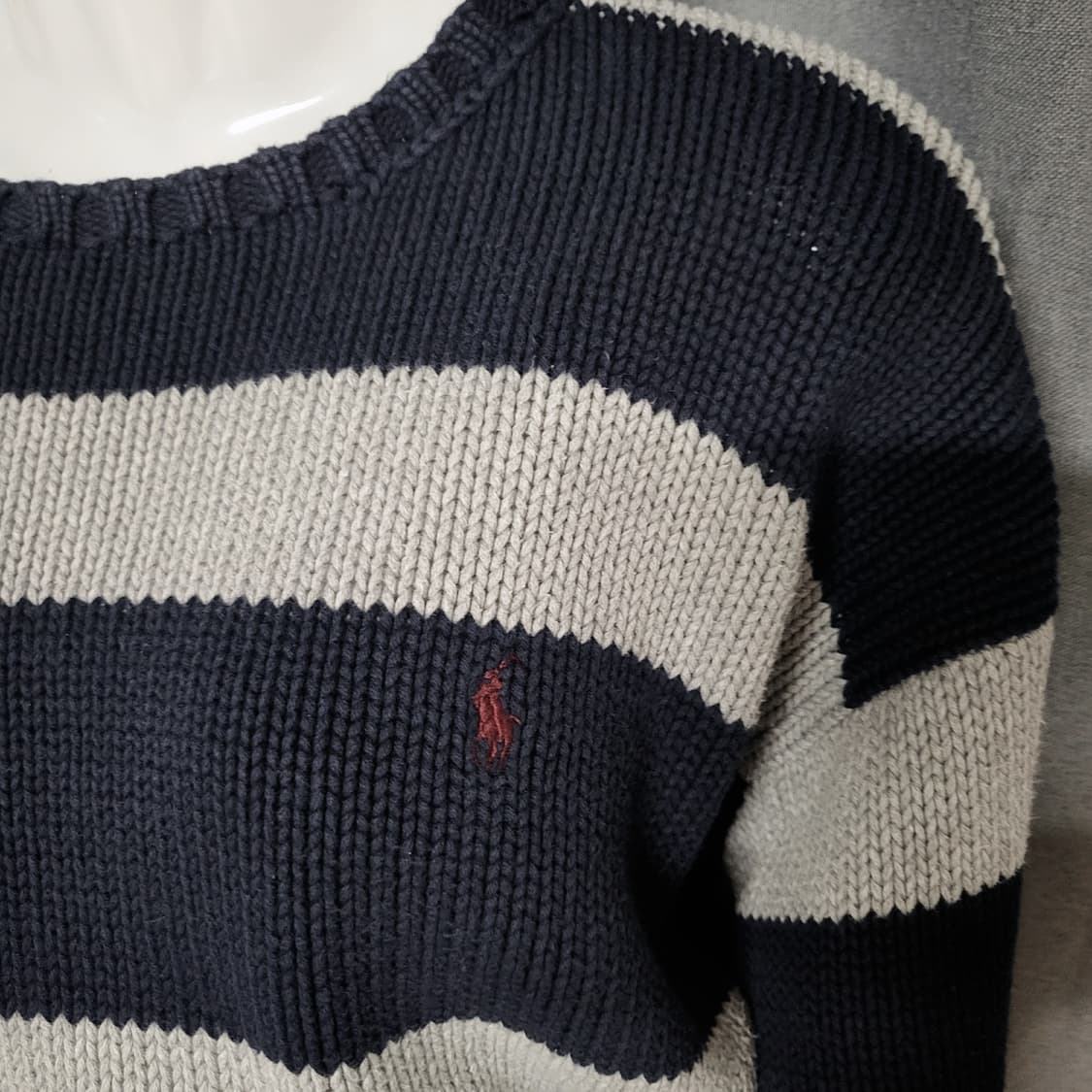 폴로 랄프로렌 단가라 니트 상품이미지3