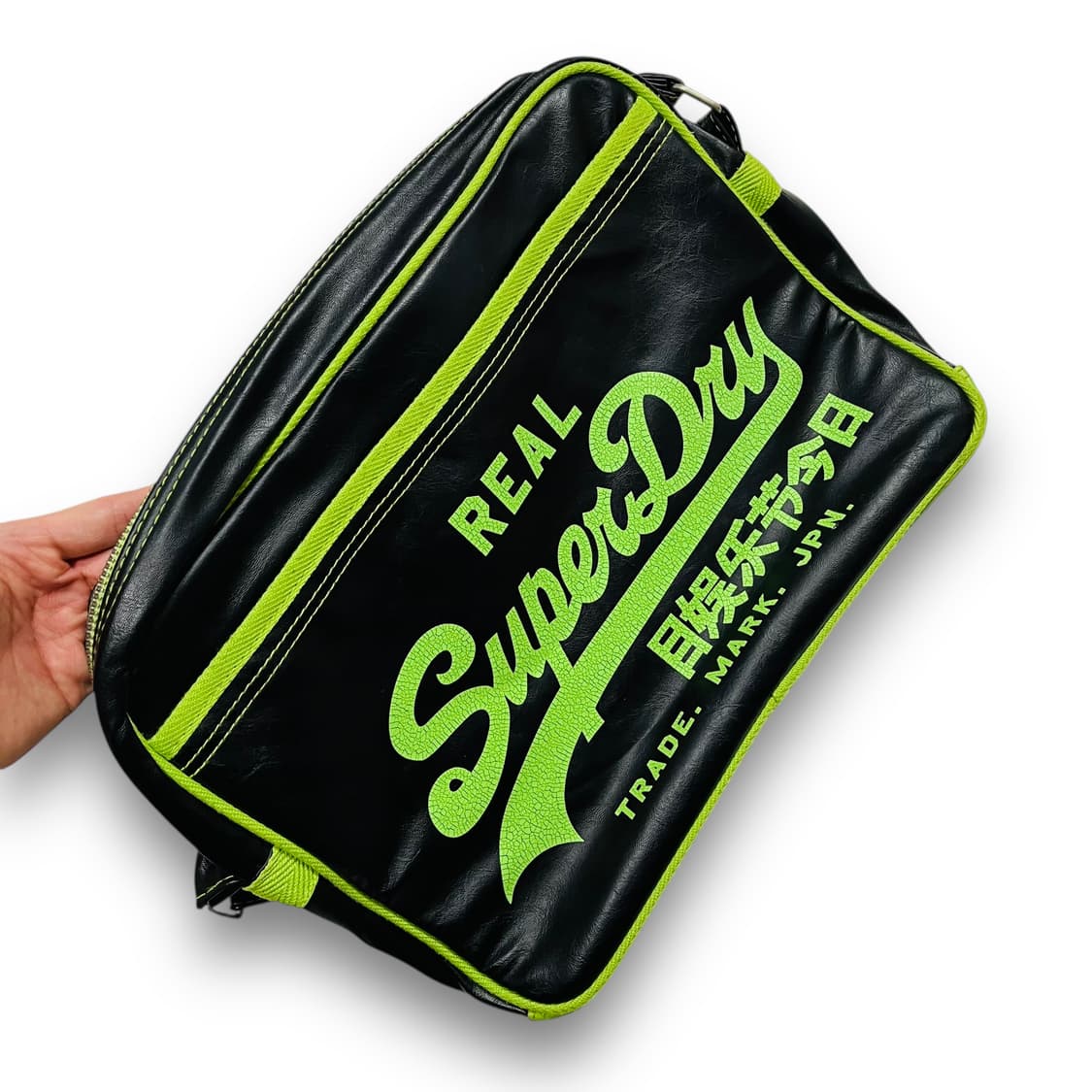 REAL Superdry Green vintage Crossback 상품이미지4