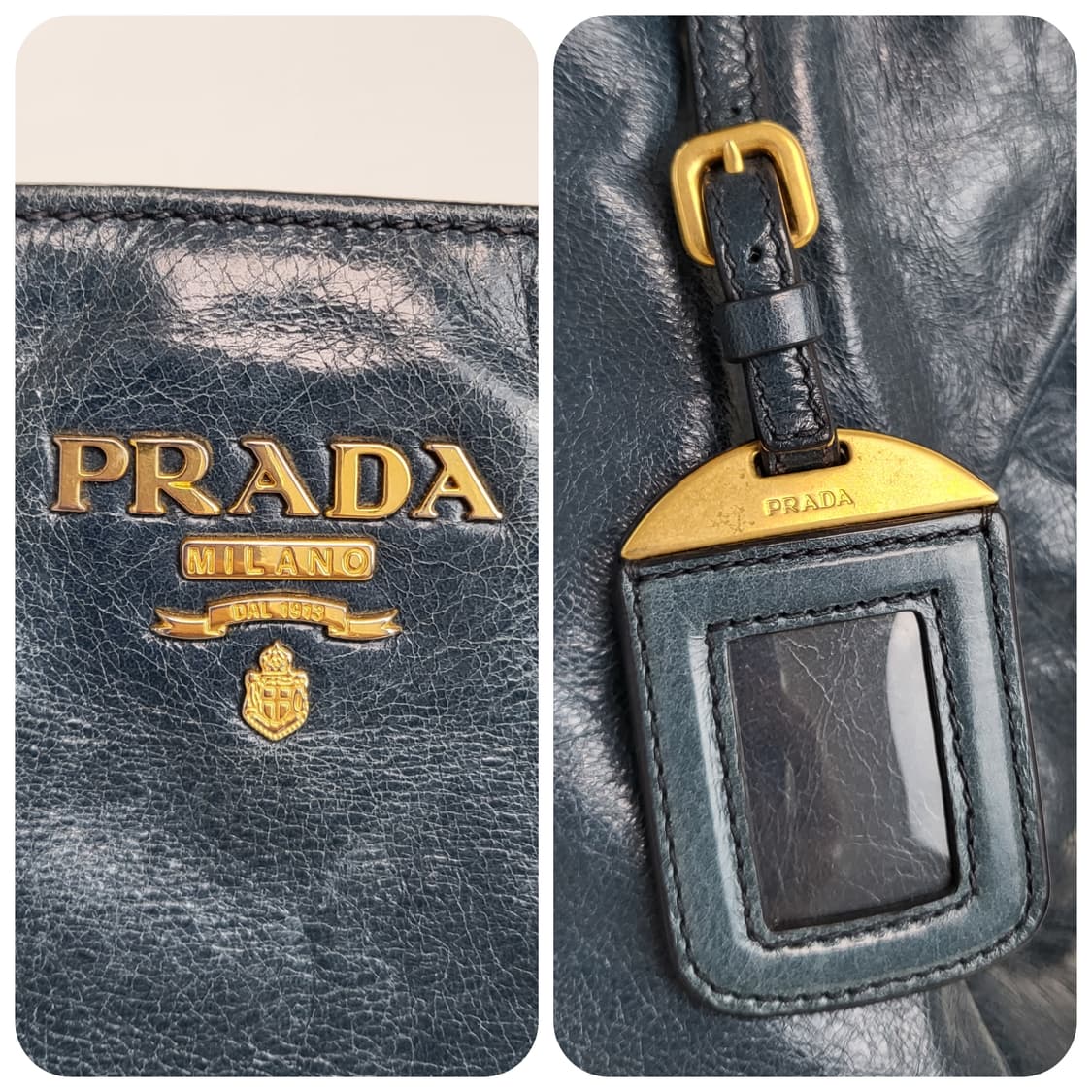 정품 프라다 비텔로 샤인 투웨이백 상품이미지8
