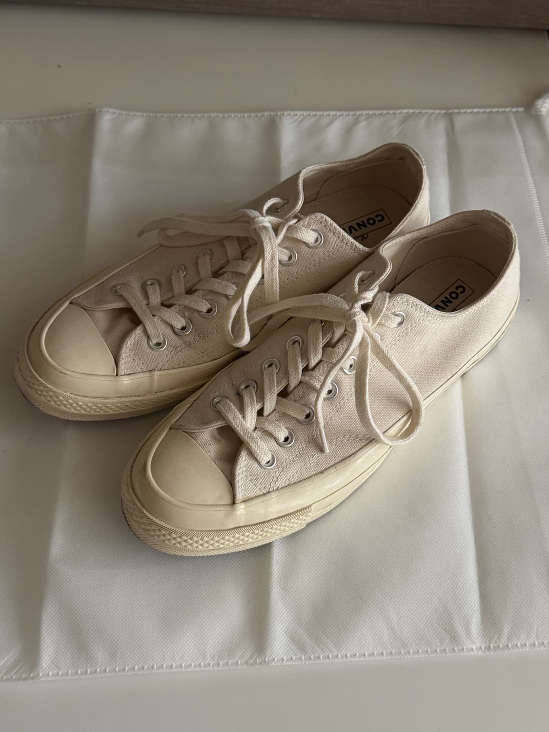 컨버스 척테일러 로우 아이보리 265 상품이미지2