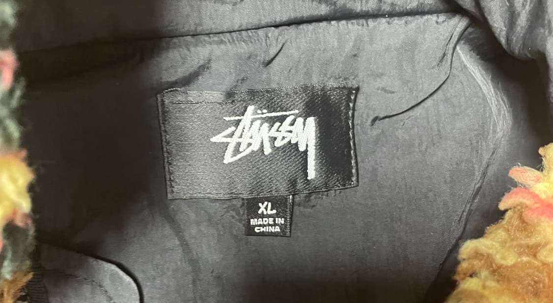 스투시 필모어 쉐르파 베스트 머스타드 상품이미지3