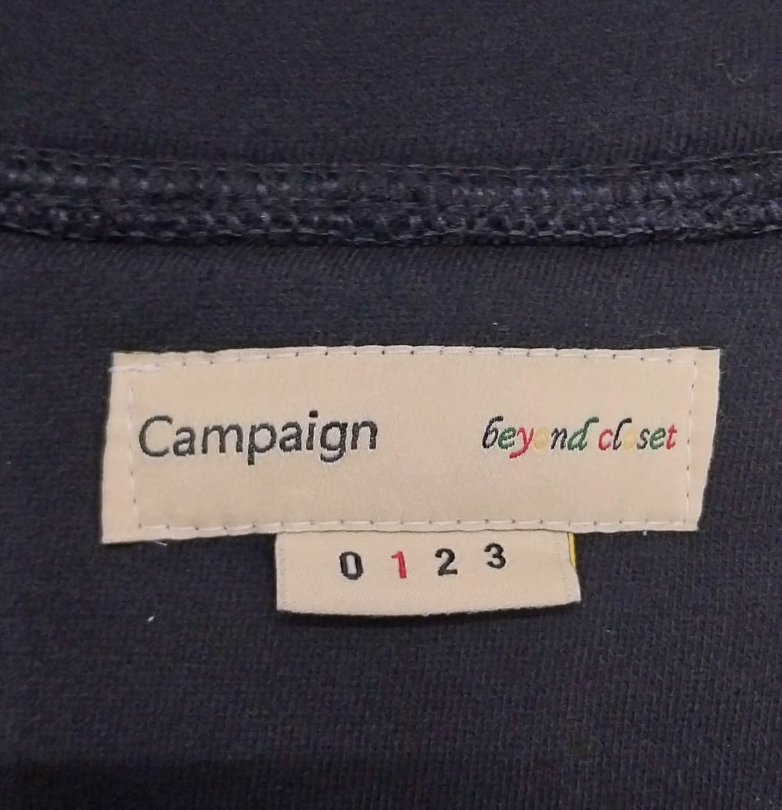 비욘드클로젯 프레피 로고 가디건 (100-103) 상품이미지3