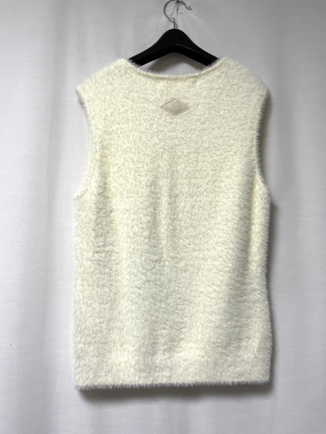 (새상품) 배드블러드 여성 헤어리 니트 베스트 조끼 _ 아이보리 상품이미지4