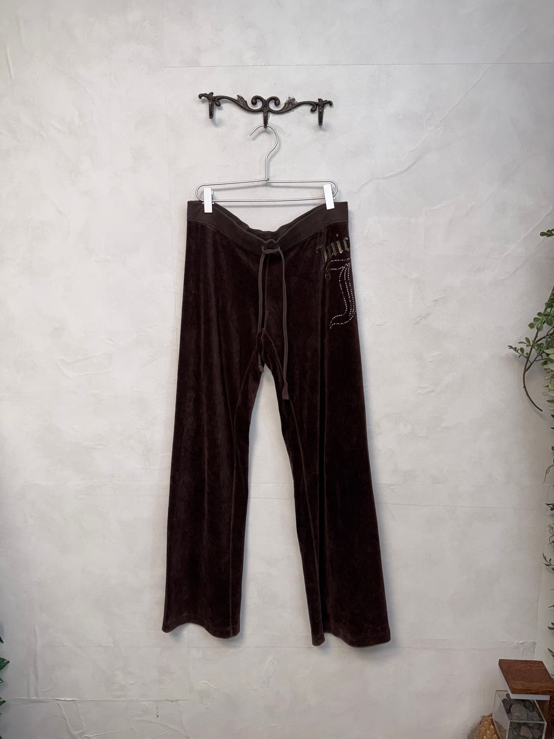Juicy Couture brown velvet sweat pants 상품이미지1