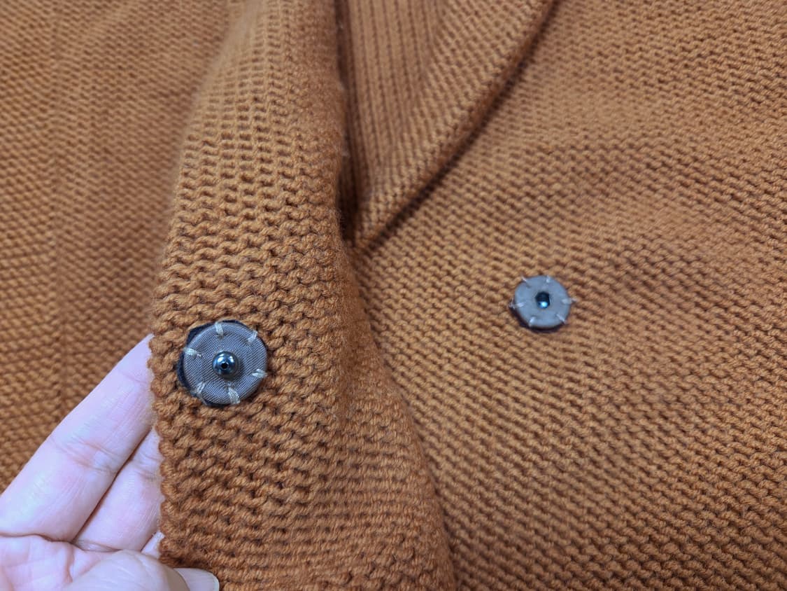 쁘렝땅(PRENDANG) 숄카라 니트가디건 프리사이즈 상품이미지4