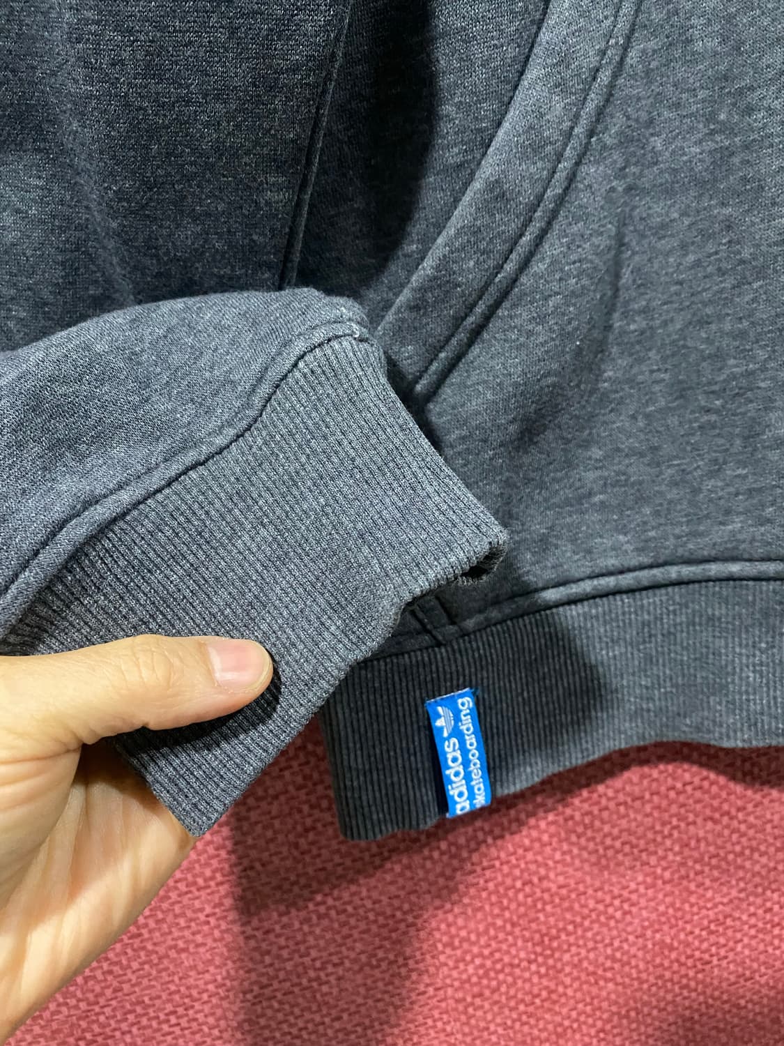 아디다스 트레포일 풀집업 후드티 095 상품이미지4