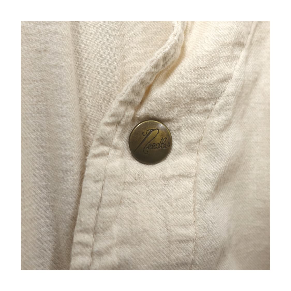 [M]NEEDLES 니들즈 사무에 아이보리 자켓 상품이미지7
