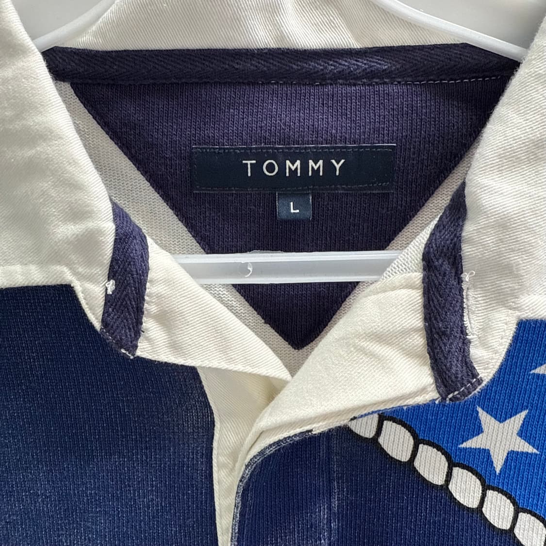 [L] 타미힐피거 멀티컬러 반팔 카라티 상품이미지5