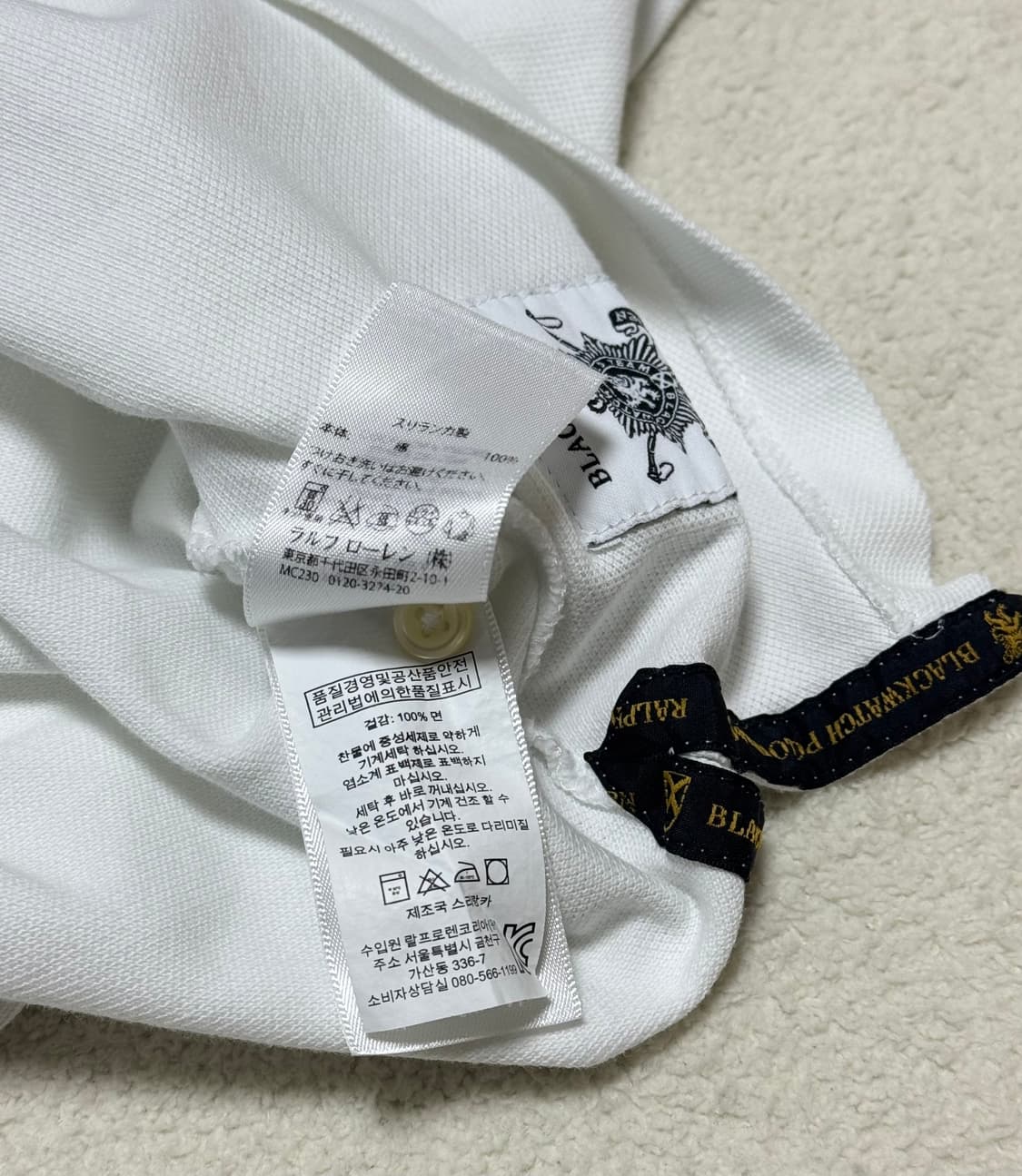 폴로 랄프로렌 빅포니 BLACKWATCH 치프키프 반팔 상품이미지5