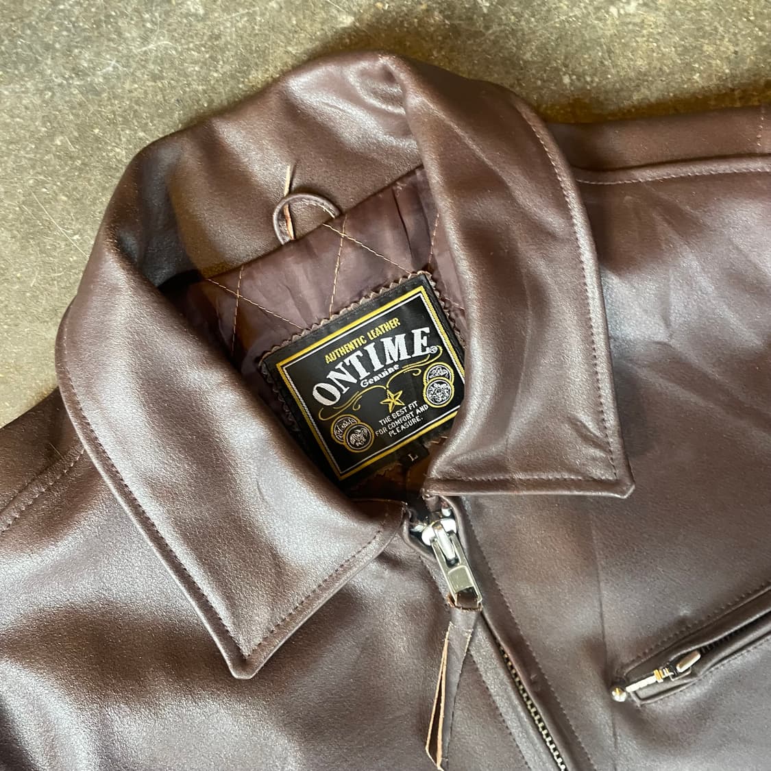 ONETIME LEATHER SINGLE RIDER 상품이미지3