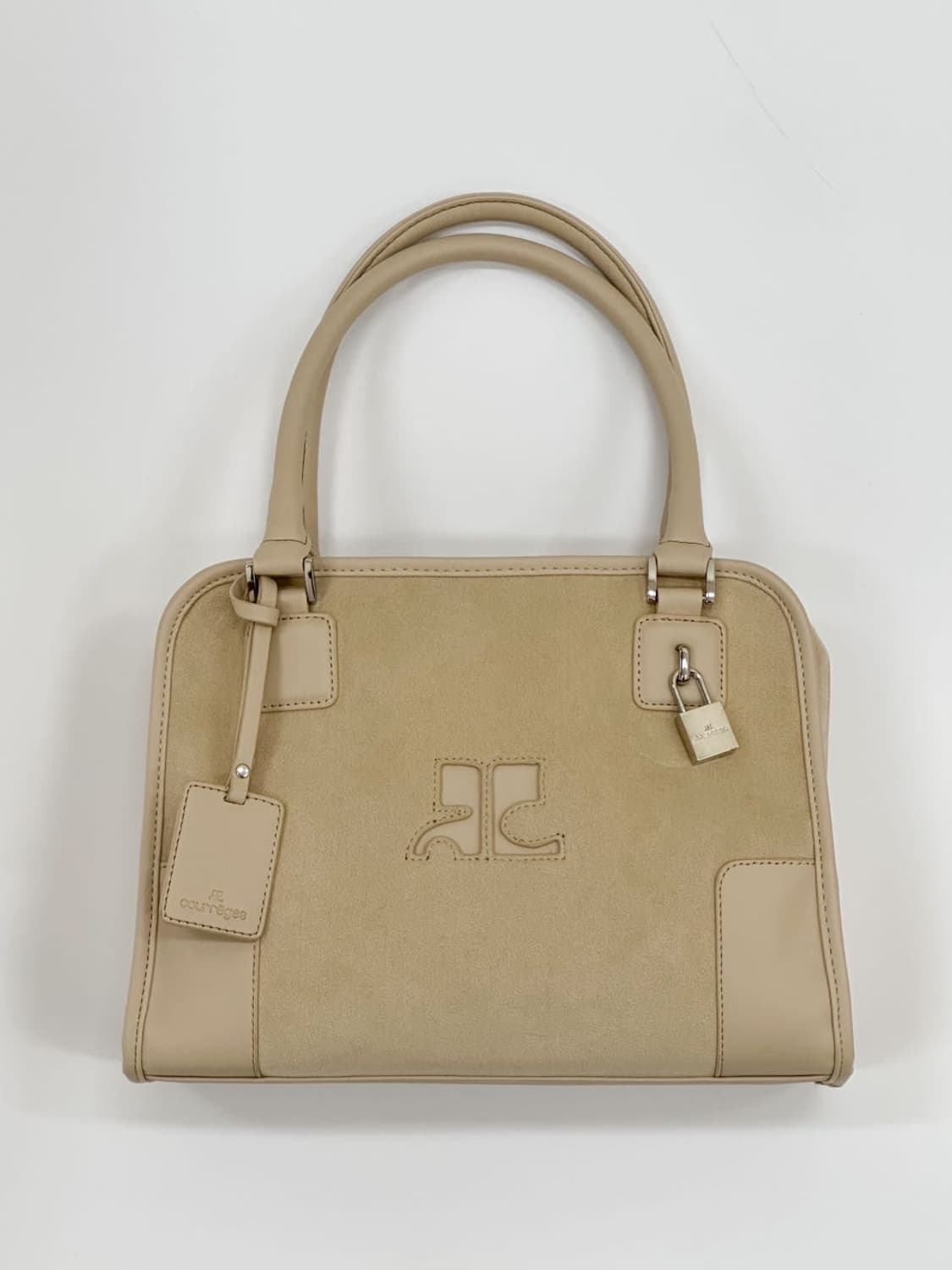 courreges / 꾸레쥬 스웨이드 핸드백  상품이미지2