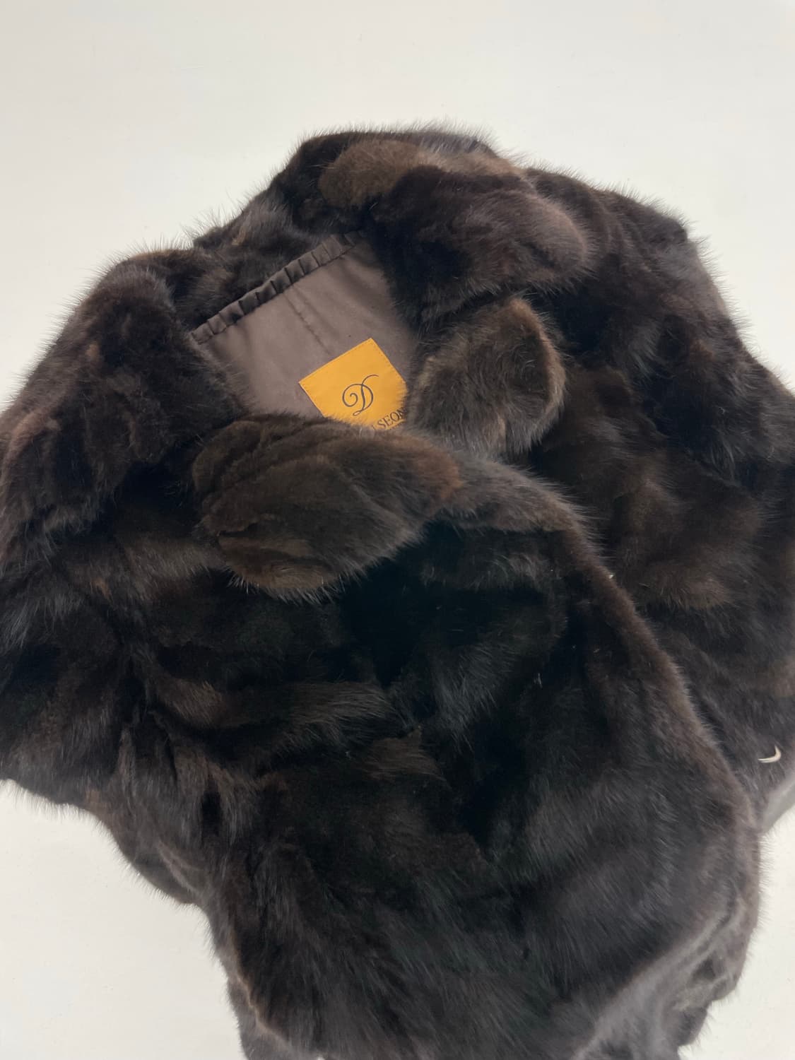 Vintage Brown Fur Jacket  상품이미지8