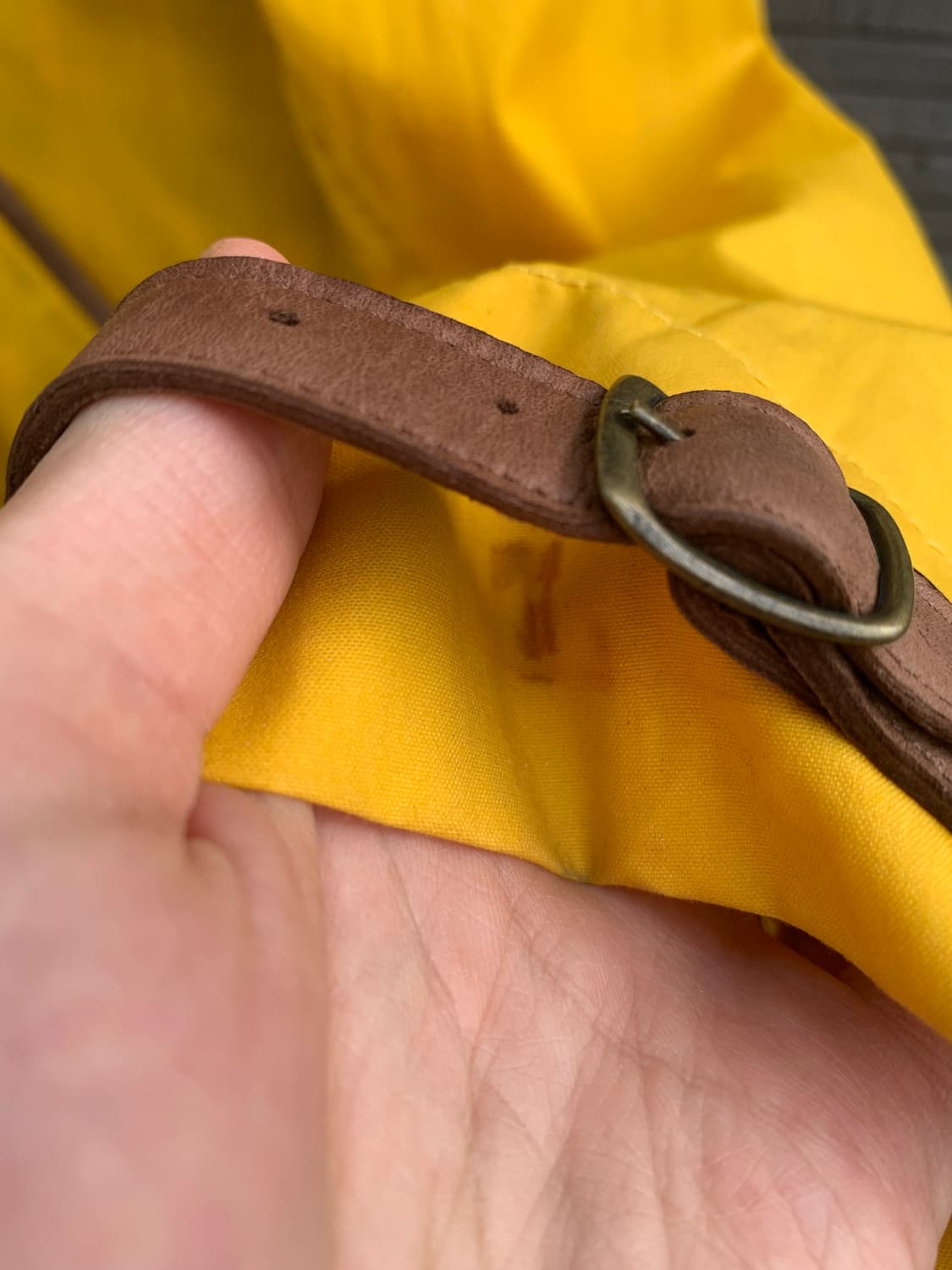 메종 마르지엘라 웨스턴 자켓 (chrome yellow) 상품이미지9