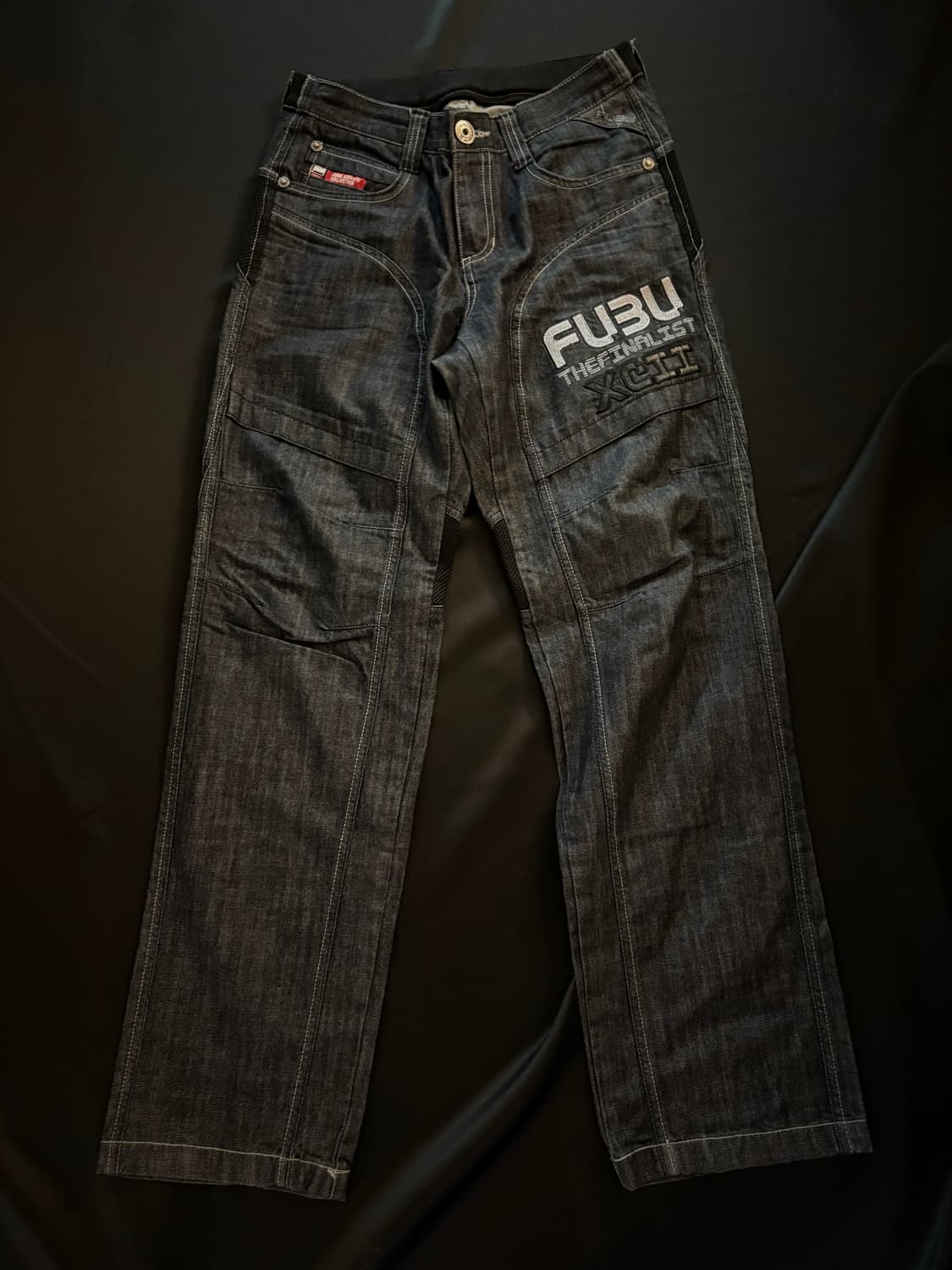 Fubu 후부 밴딩 데님팬츠 상품이미지2