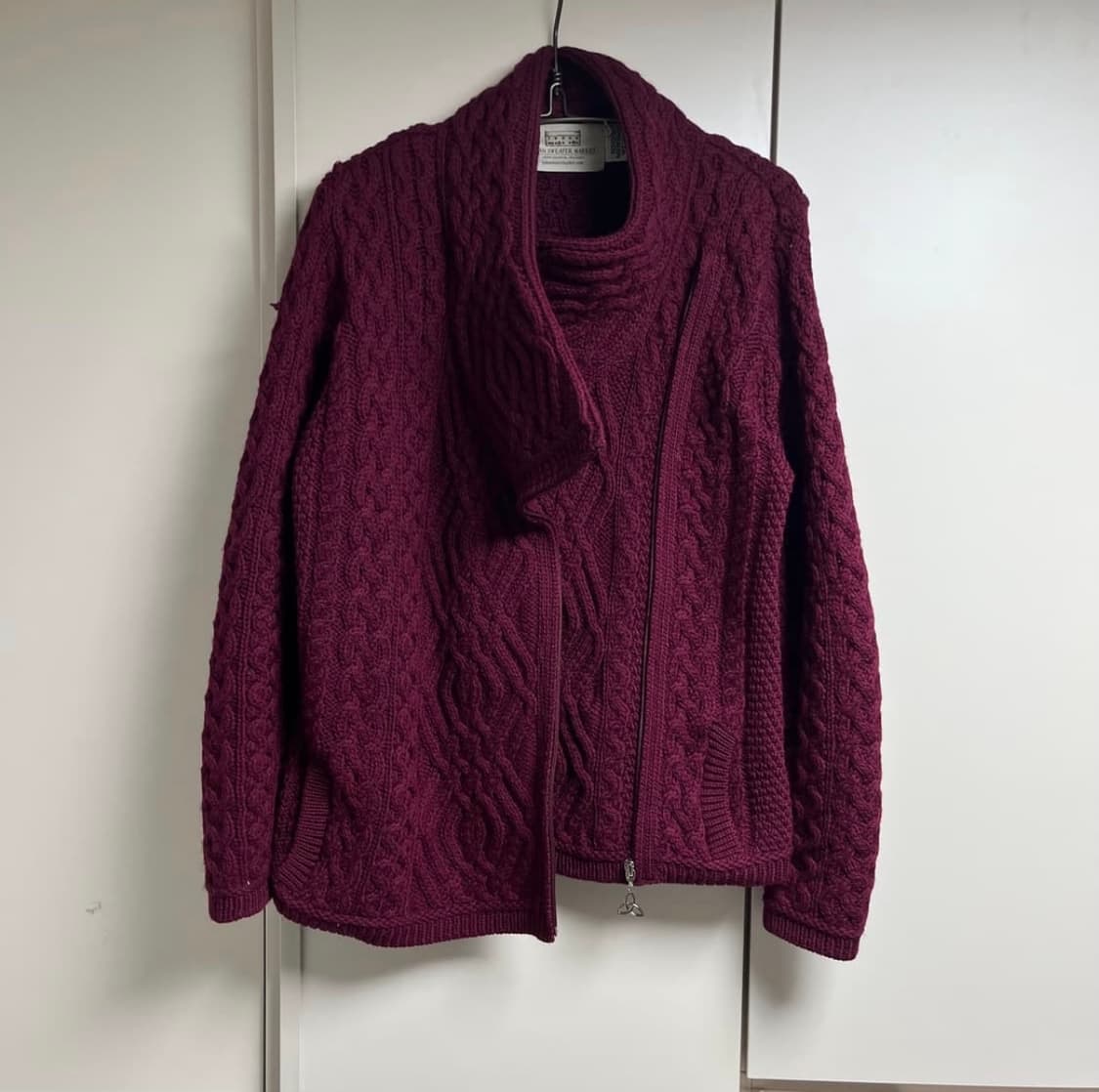 Aran Sweater Market 니트 집업 상품이미지2