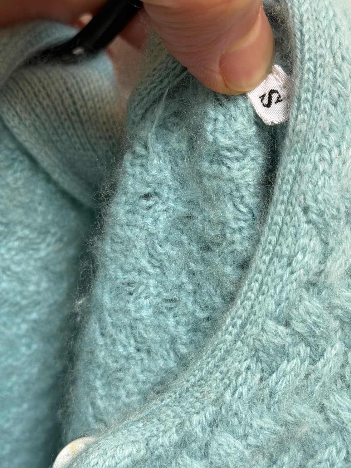 GOBI 몽골리안 캐시미어 니트 가디건 S 상품이미지3