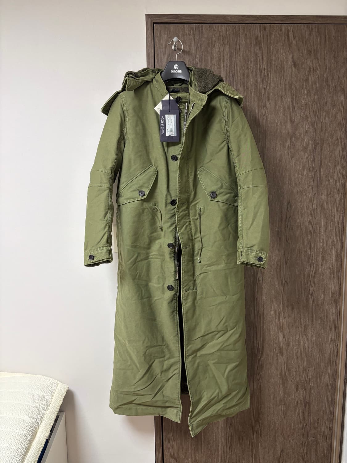 [46] 프라다 23fw 롱 파카 야상 코트 상품이미지2