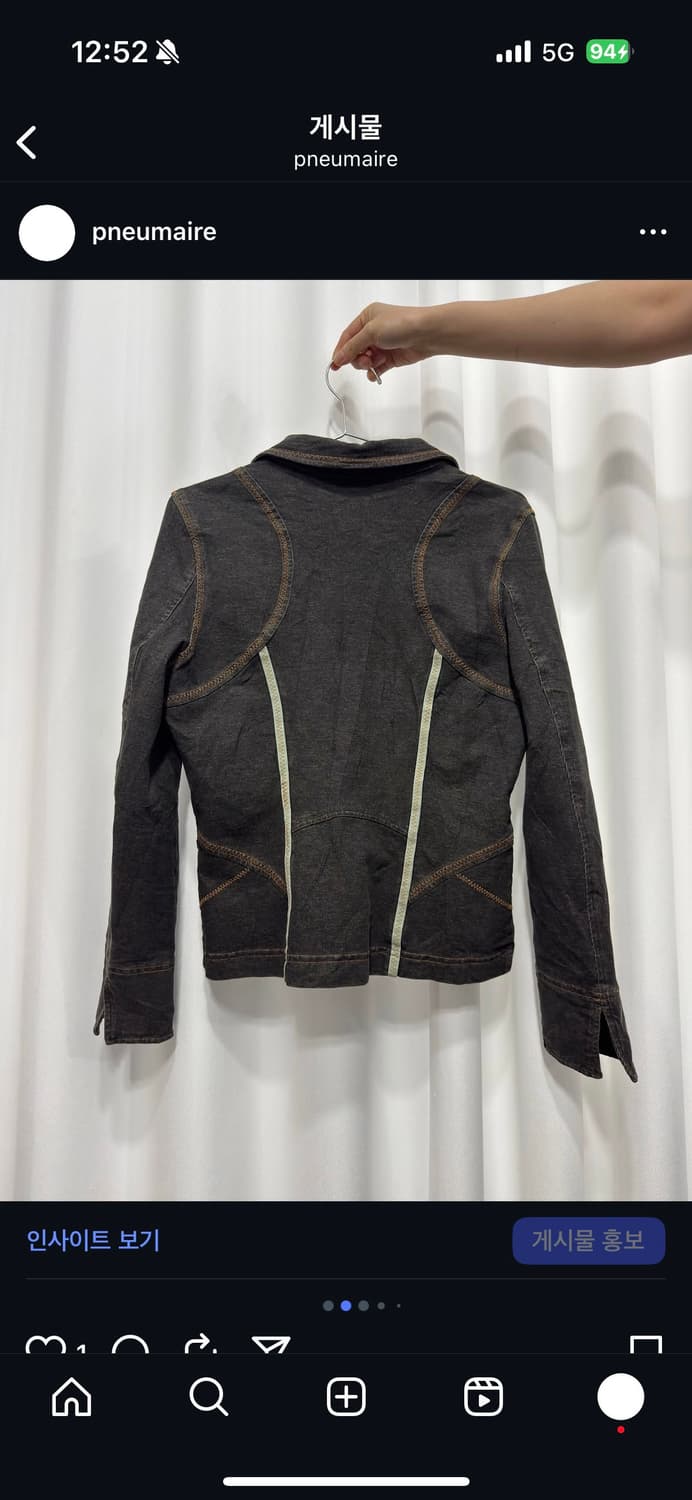 denim design jacket 상품이미지2