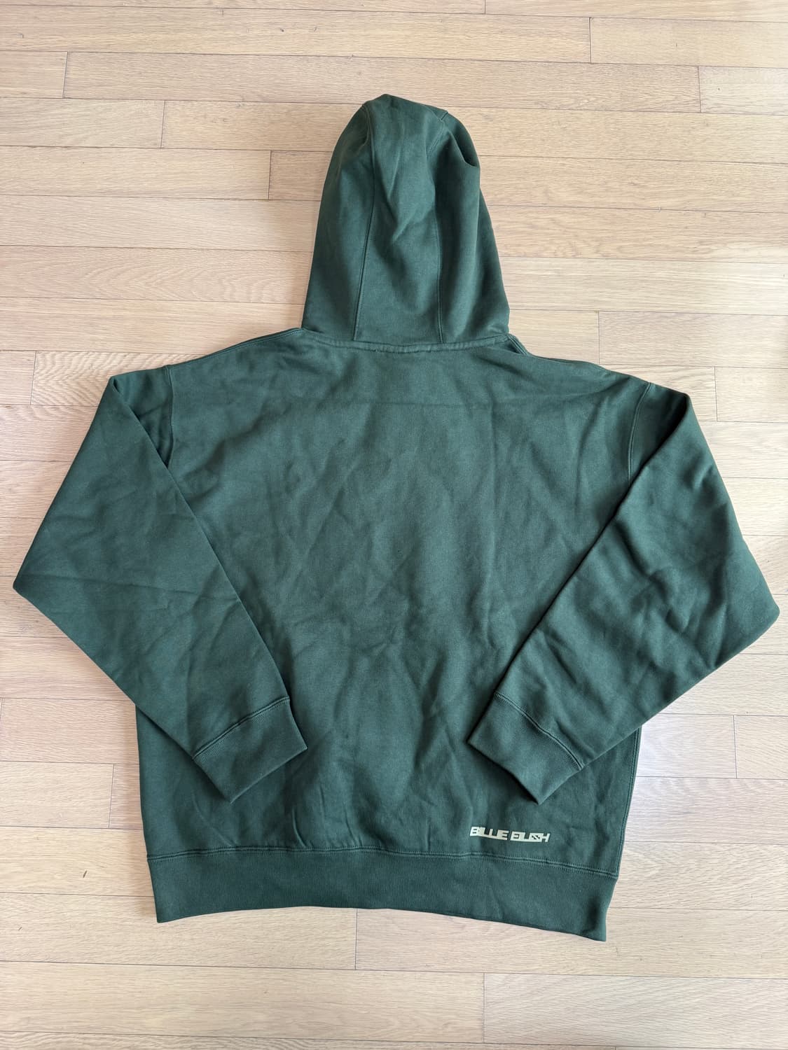 [L] 나이키 랩 nrg x 빌리 아일리시 플리스 후드 세쿼이아 상품이미지3