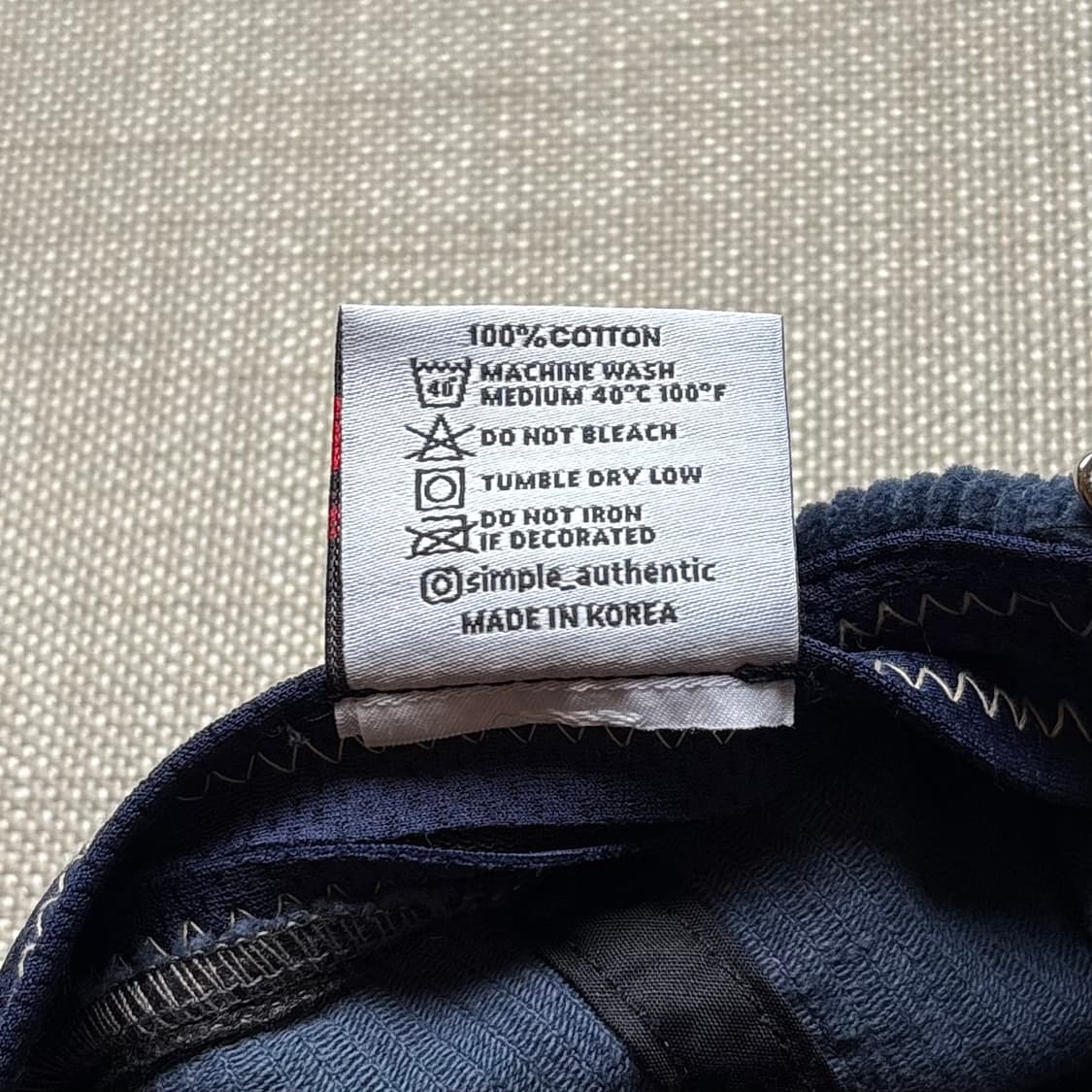 [새제품] Simple Authentic 덕 헌팅 클럽 코듀로이 캡 상품이미지8