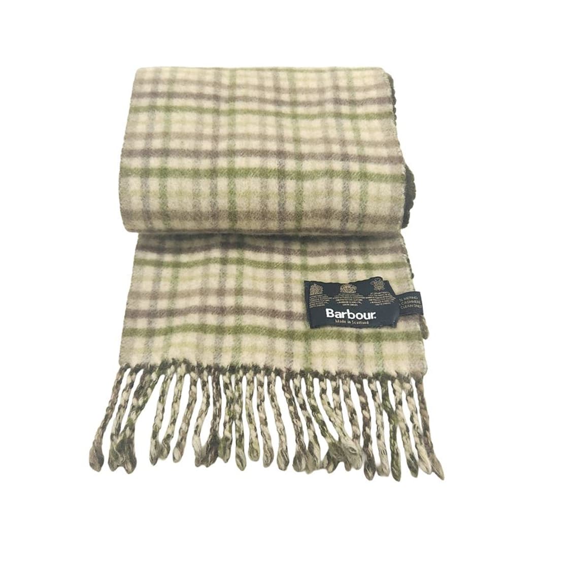 [F]바버(Barbour) 체크 캐시미어혼방 머플러[Y5C-295] 상품이미지2