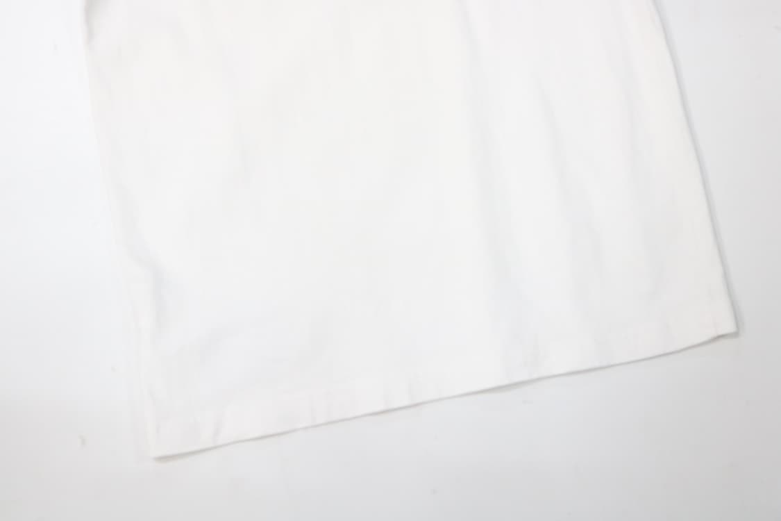 챔피온 빅로고 조각보 하단 탭 화이트 반팔티셔츠 (S) 상품이미지9