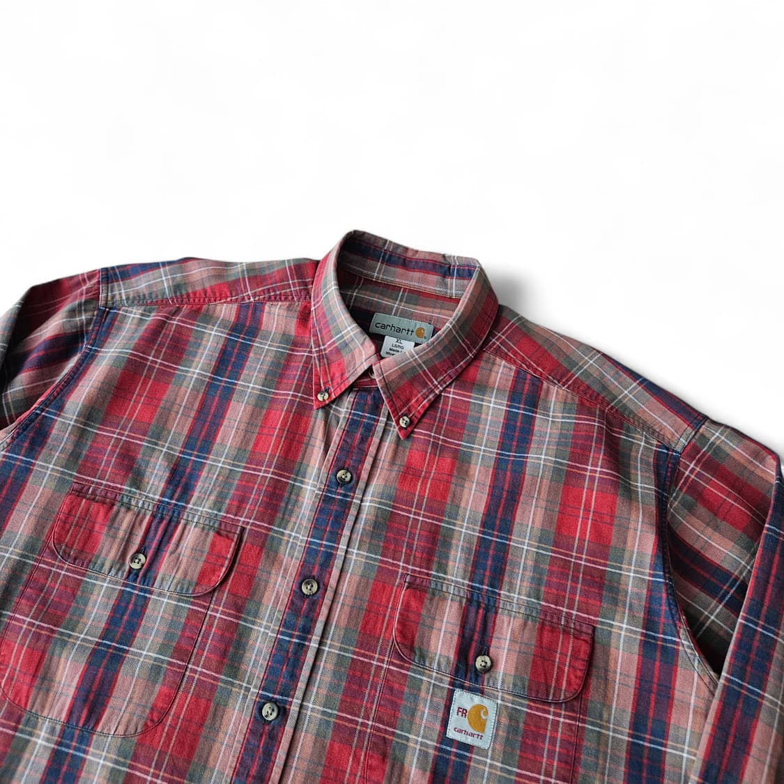 FR칼하트 면 오버핏 긴팔셔츠 XL 상품이미지3