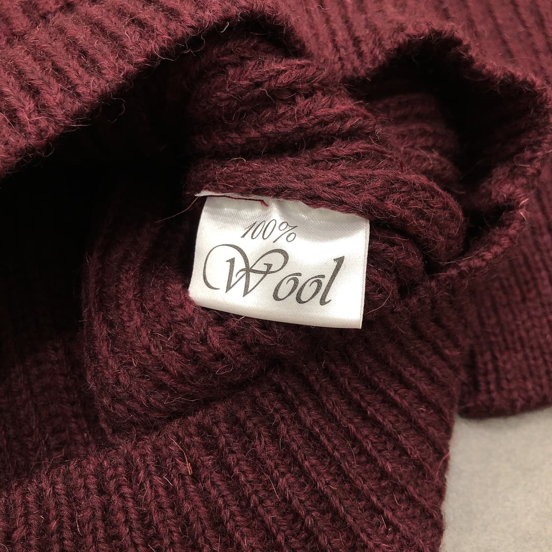 케리울른밀스 uk 울100 피셔맨 터틀넥 헤비웨이트 니트 스웨터 40 상품이미지3