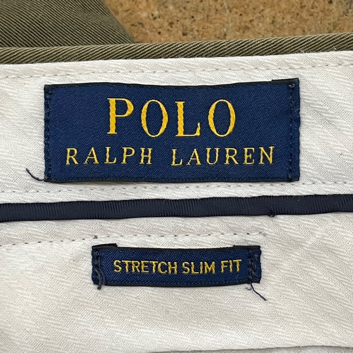 [정품] 폴로 랄프로렌 올오버 포니 바지 카키 b17 상품이미지4