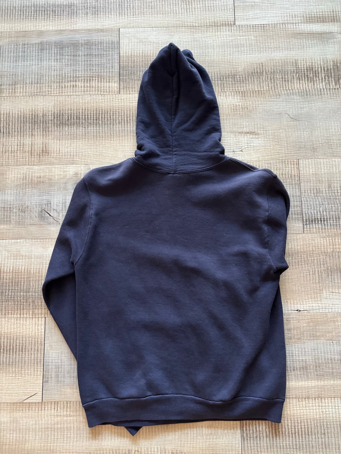 [M] 90s 러셀 후드티 스웻 블랭크 네이비 빈티지 상품이미지2