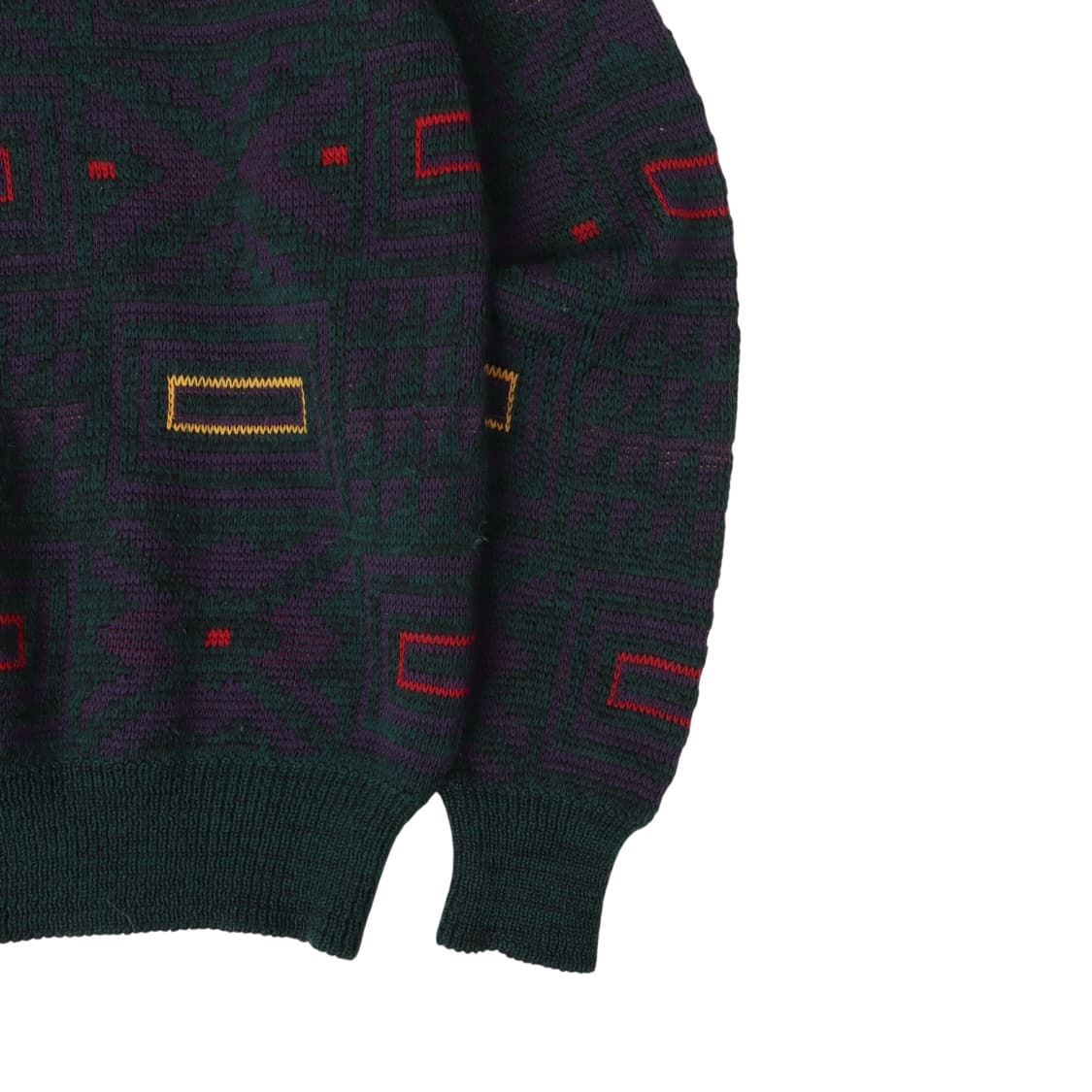 90s Lee 리 그린 울 스웨터 니트 상품이미지3
