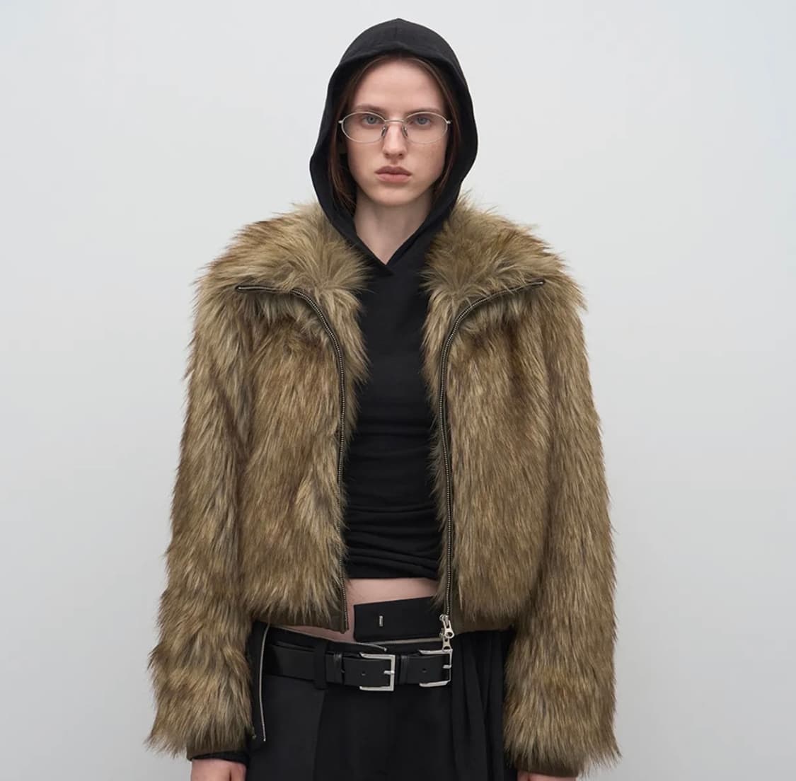 LCDC FUR ZIP-UP JACKET 퍼 집업 자켓 상품이미지1