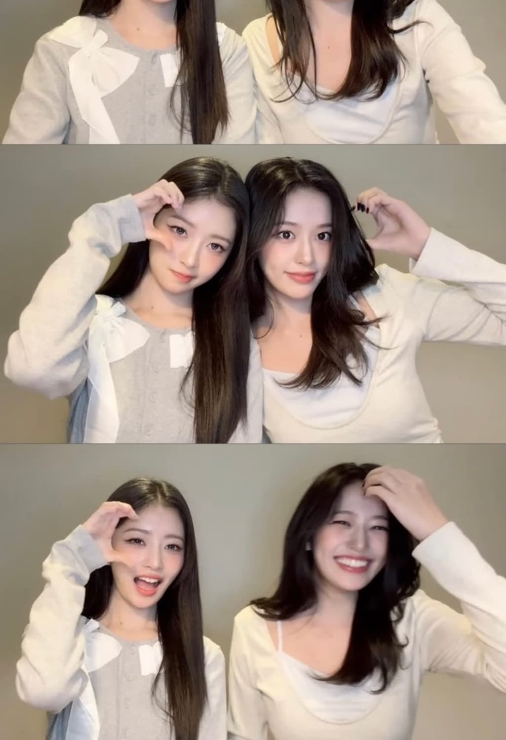 새상품) 오운서 올드메모리 레이어드 롱슬리브 아이보리 상품이미지2