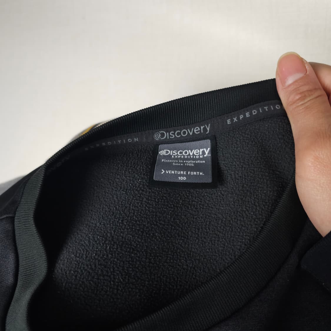 디스커버리 맨투맨 남자100사이즈  상품이미지3