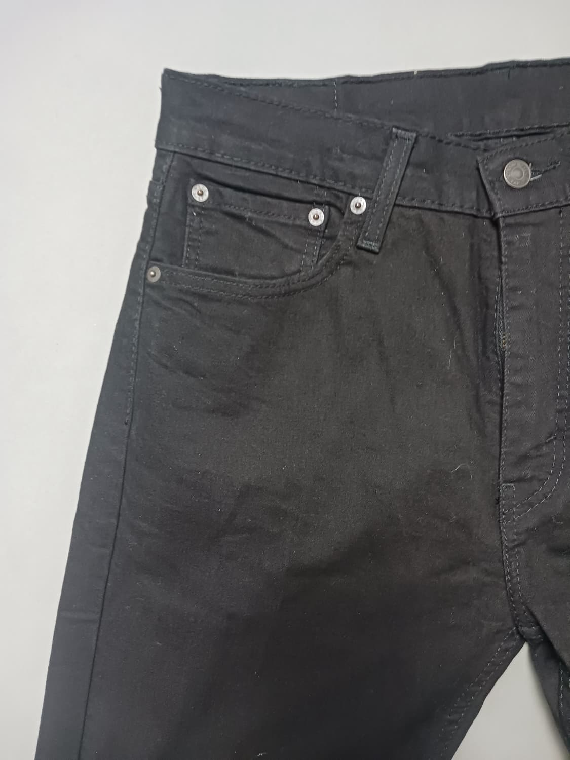 [33] 리바이스 505 블랙 레귤러진 청바지 상품이미지2