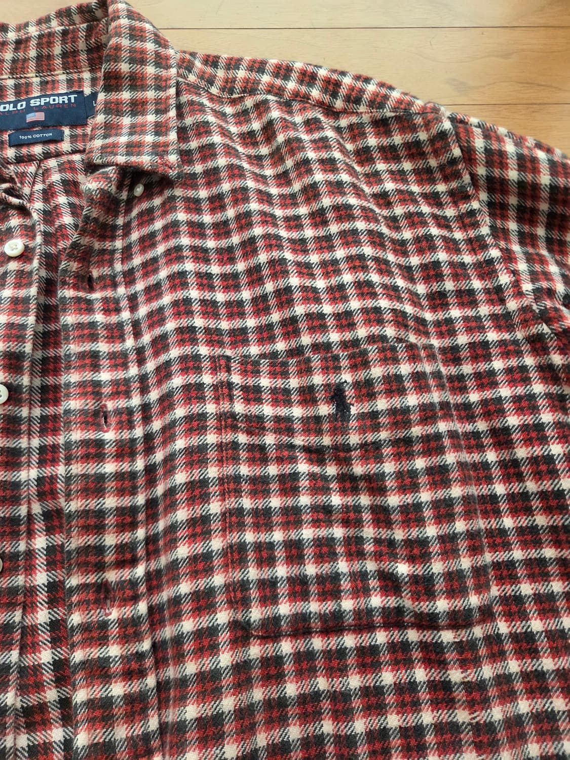 폴로 체크셔츠 [L] [xl] 상품이미지4