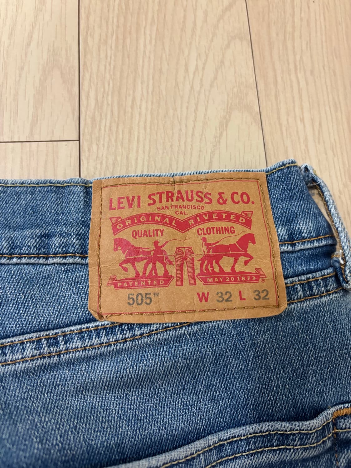 리바이스 505 32x32 상품이미지3