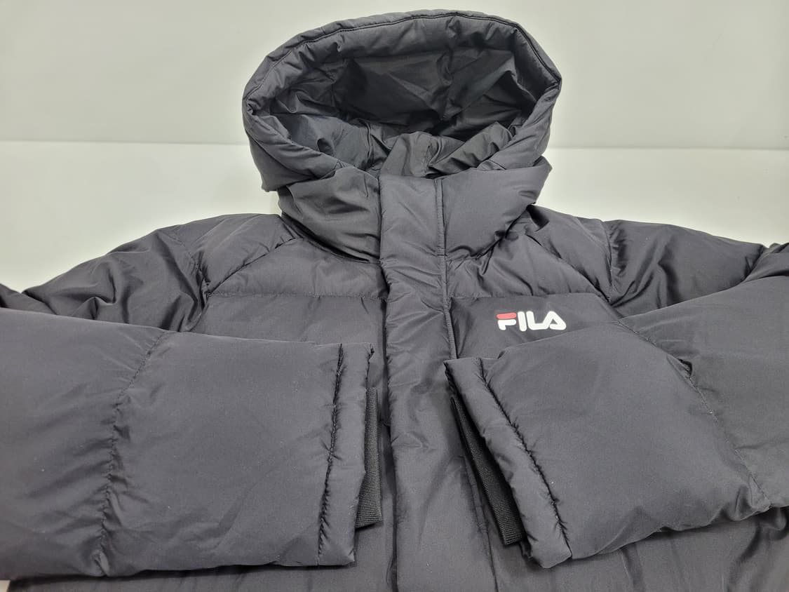 FILA 20FW 휠라 다운 롱 패딩 / 남 XL (105) 블랙 상품이미지3