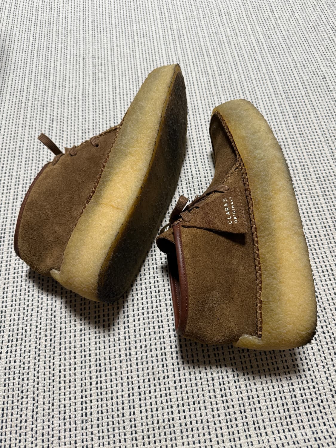 클락스 브라운 스웨이드 모카신 UK7 상품이미지4