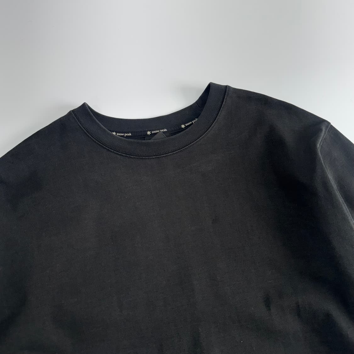 Snow peak 스노우피크 블랙 롱슬리브 상품이미지4