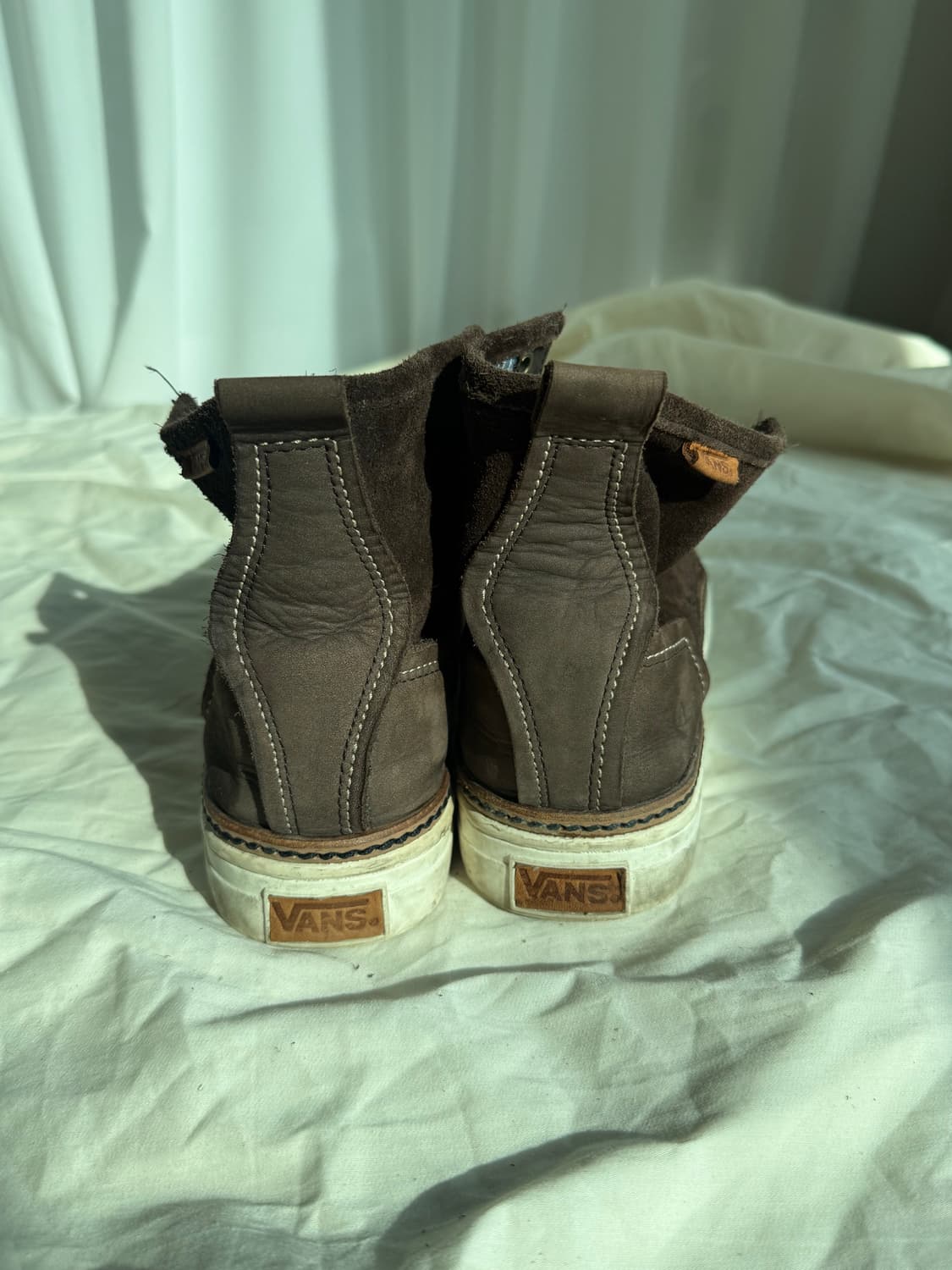 반스 브라운 스웨이트 하이탑 스니커즈 상품이미지5