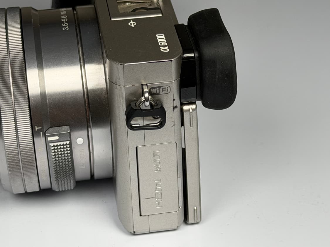 소니 A6000 실버 미러리스 카메라 상품이미지2